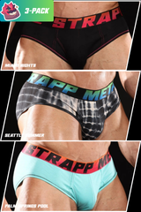COTTON STRETCH BRIEFS - 3 PACK