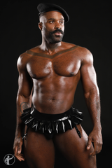 BOBBI RUBBER THONG SKIRT