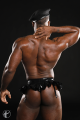 BOBBI RUBBER THONG SKIRT