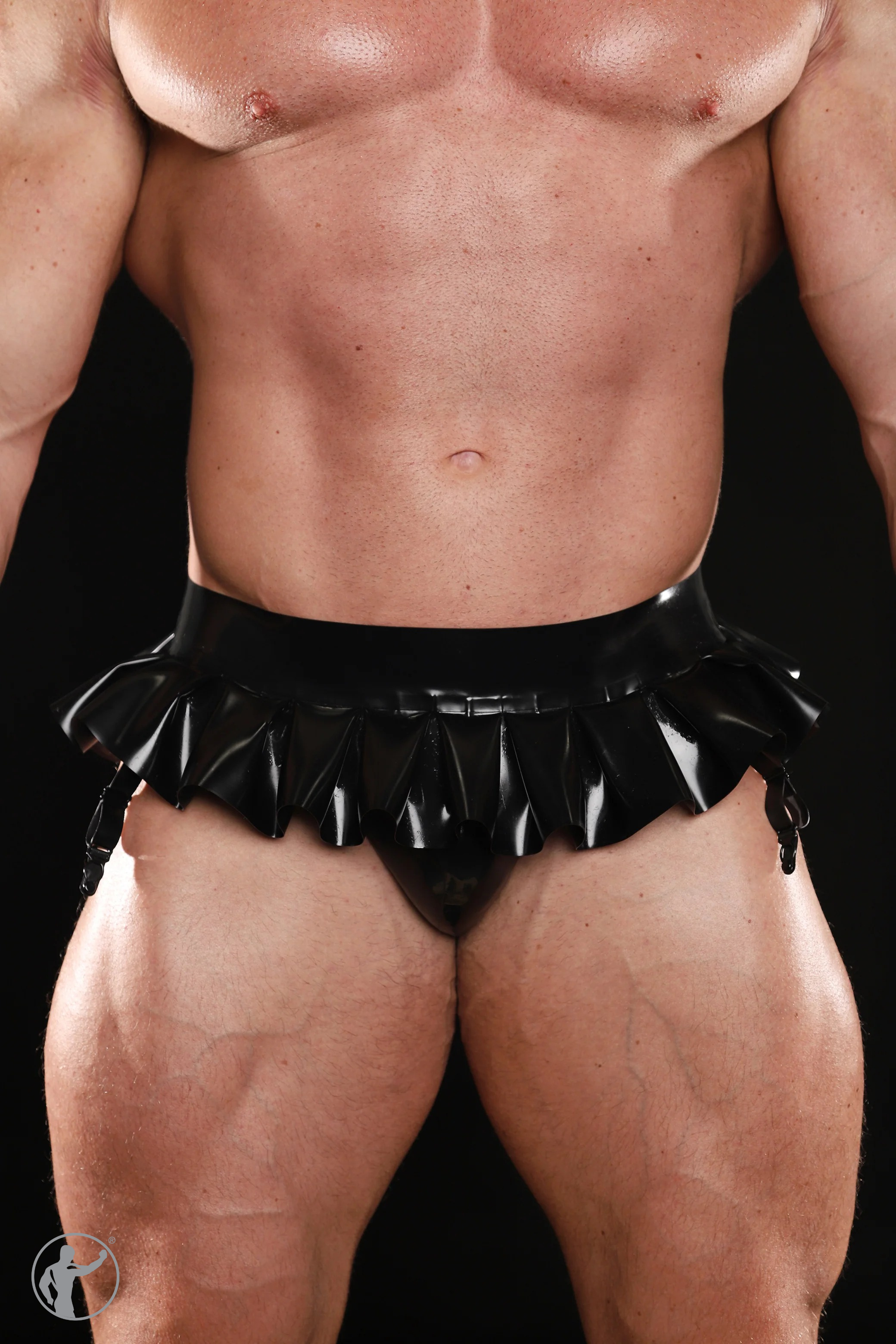 BOBBI RUBBER JOCK SKIRT