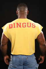 DINGUS CAPPED SLEEVE CREW NECK TEE