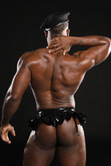 BOBBI RUBBER THONG SKIRT