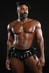 BOBBI RUBBER THONG SKIRT