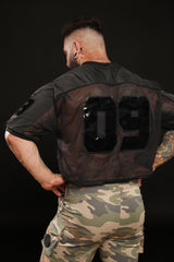 All Black Crop Jersey