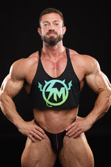 SM DEVIL LOGO STRINGER CROP
