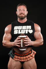 Dubm Slut Sleeveless Rocker Crop (Glow in the Dark)