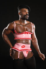 PUCKER UP TOMMI RUBBER LINGERIE SET