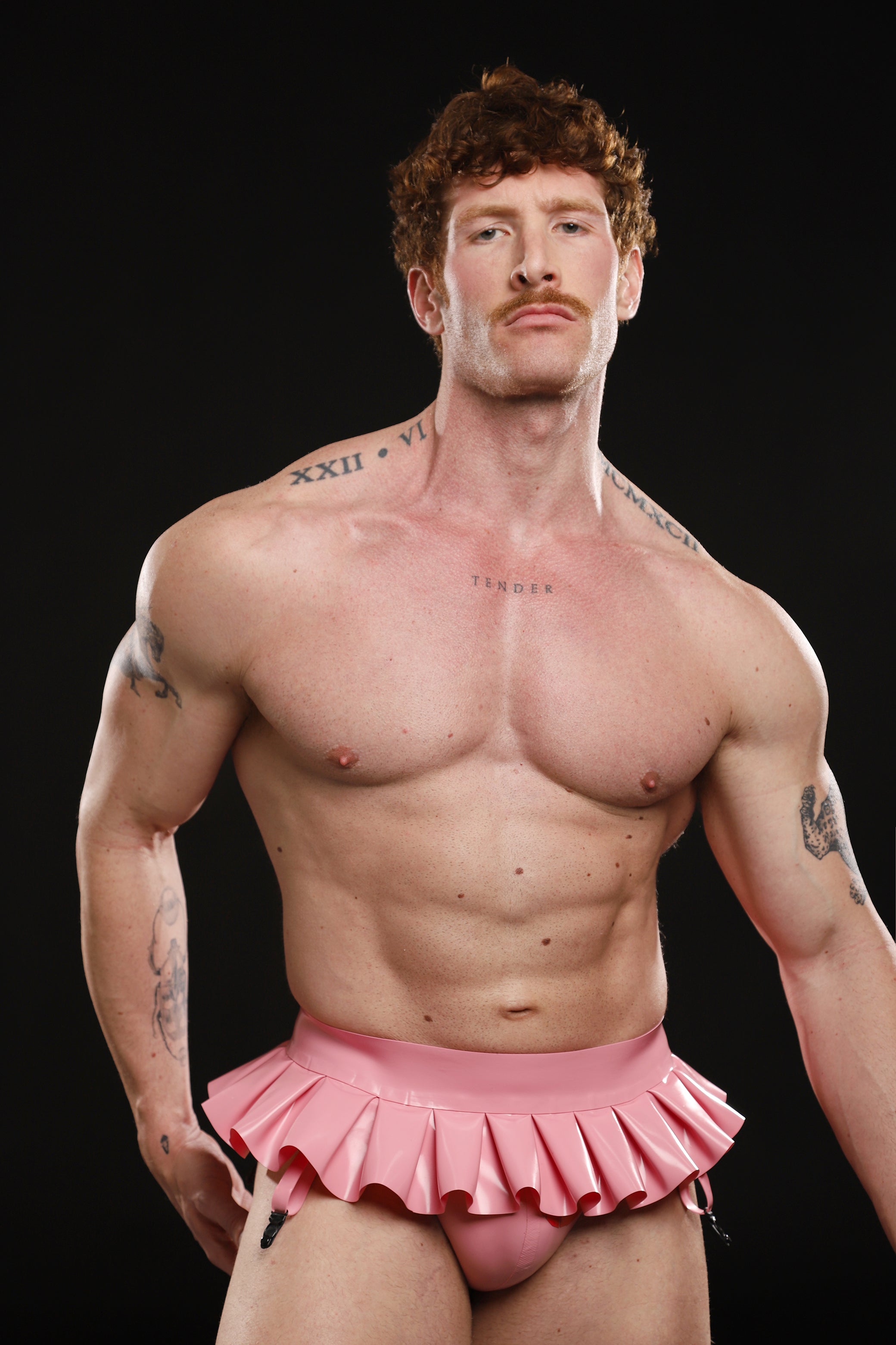 PUCKER UP BOBBI RUBBER THONG SKIRT