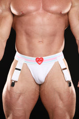 NEW ROMANTIC GARTER THONG