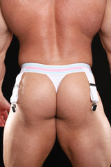 NEW ROMANTIC GARTER THONG
