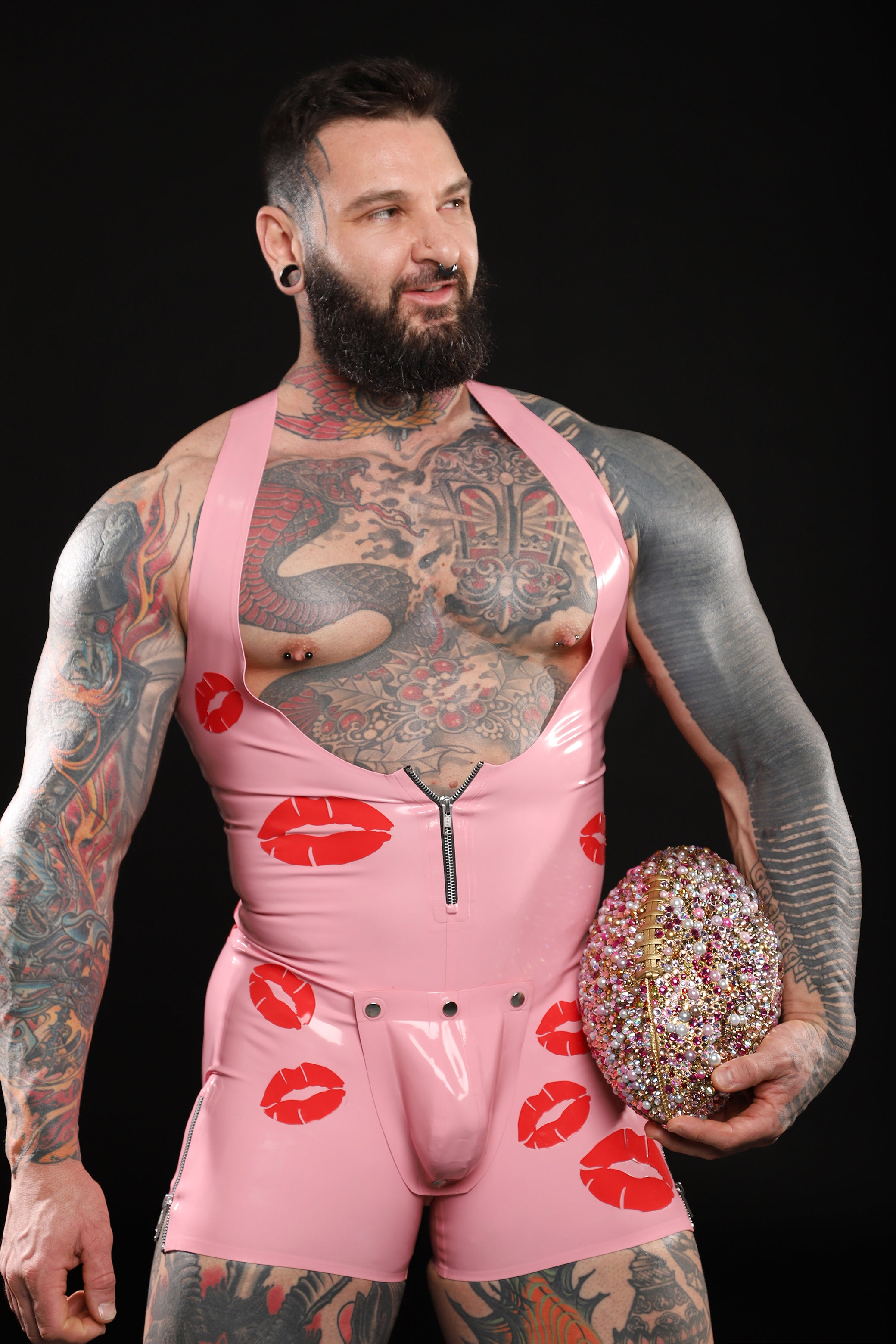 PUCKER UP RUBBER SUPLEX SUIT