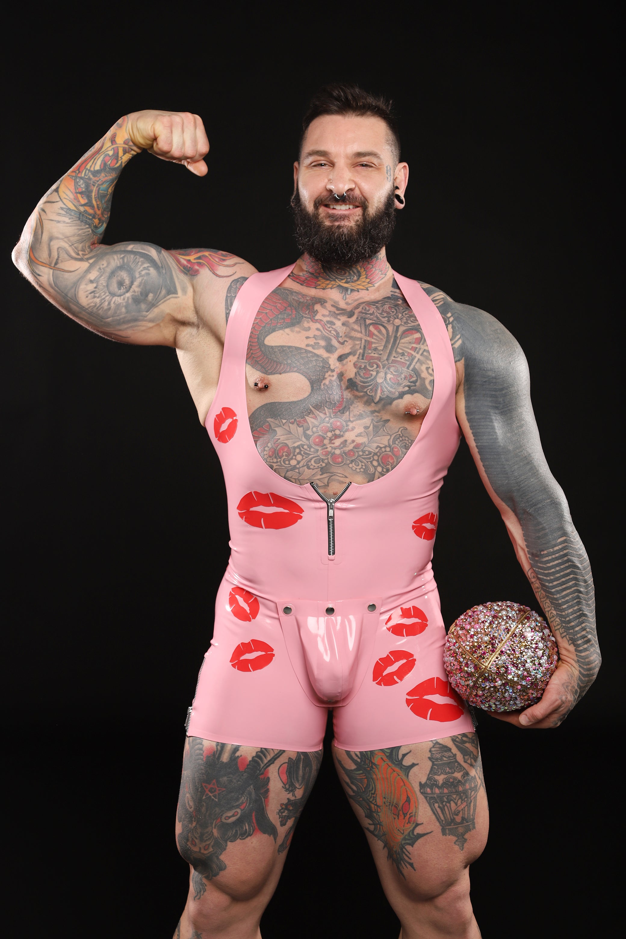 PUCKER UP RUBBER SUPLEX SUIT