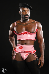 PUCKER UP TOMMI RUBBER LINGERIE SET