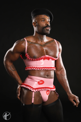 PUCKER UP TOMMI RUBBER LINGERIE SET