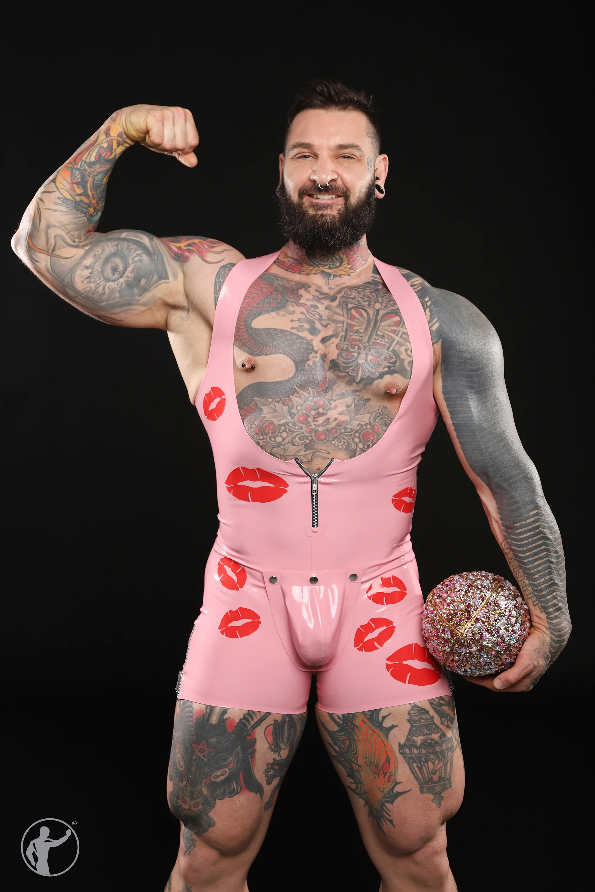 PUCKER UP RUBBER SUPLEX SUIT