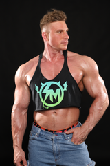 SM DEVIL LOGO STRINGER CROP
