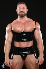 TOMMI RUBBER LINGERIE SET