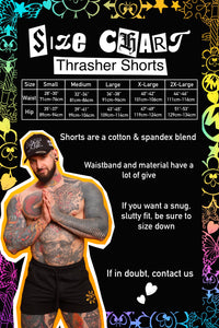 Thrasher Shorts Black